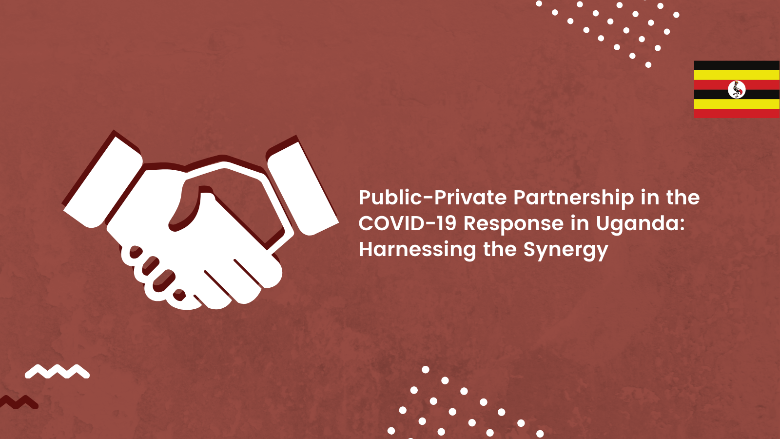 Public-Private Partnership in the COVID-19 Response in Uganda: Harnessing the Synergy